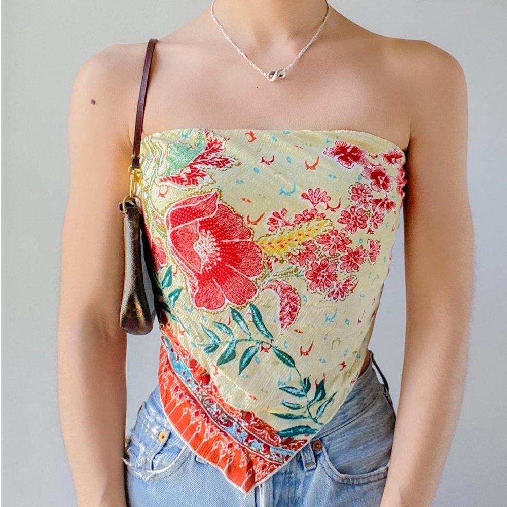 Free People Bandana Tude Top